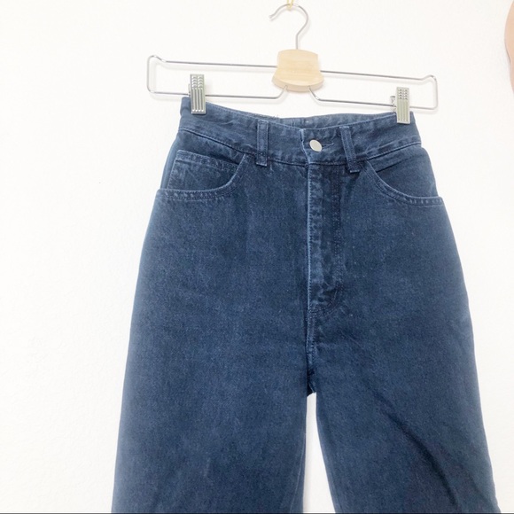 Vintage Just USA 90’s Tapered Dark Wash Mom Jeans - Picture 4 of 6